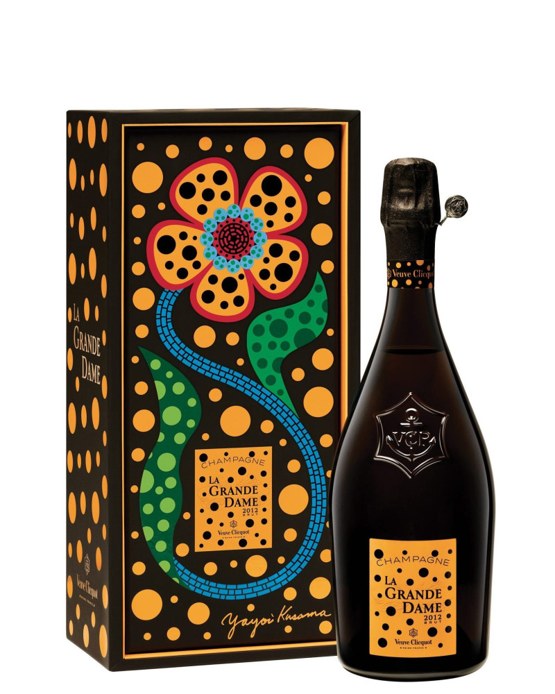 Veuve Clicquot La Grande Dame Brut Champagne - Yayoi Kusama Edition 2012